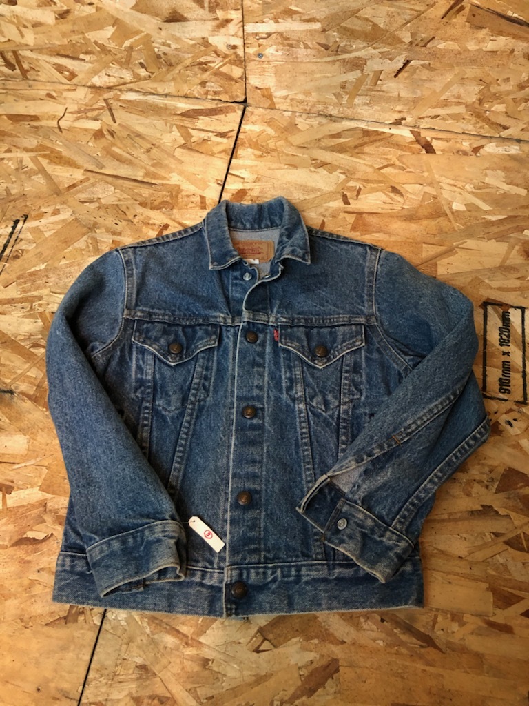 こども服　ジャケット　Gジャン　LEVI'S 70866-0216 12 (3)　送料無料　即決 中古　ヴィンテージ