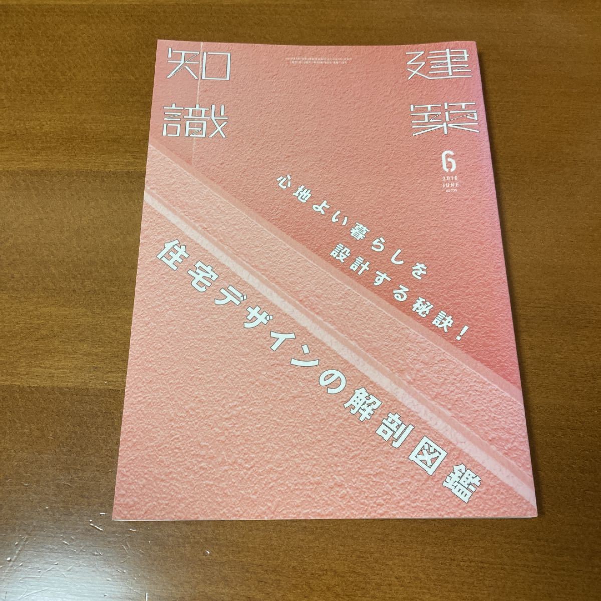 建築知識 2016年6月号　心地よい暮らしを設計する秘訣！住宅デザインの解剖図鑑