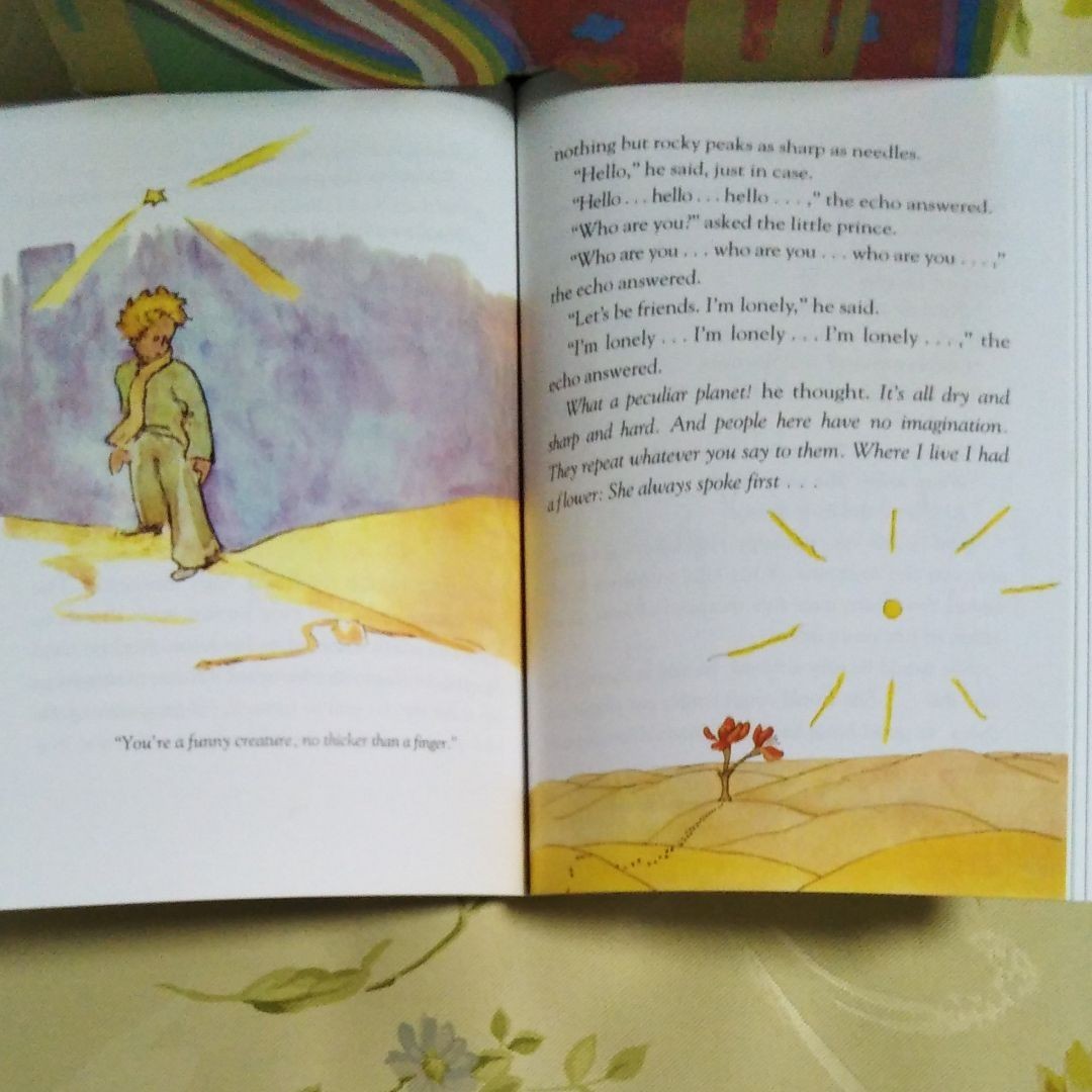 The little prince　星の王子さま　日本語＆英語版