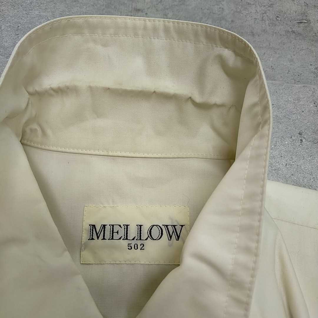 コットン スプリングコート ドレス用コート ライトベージュ MELLOW フォーマルコート 春物コート ステンカラーコート テント型 一枚仕立て_襟後ろにごくうっすら汚れが見られます