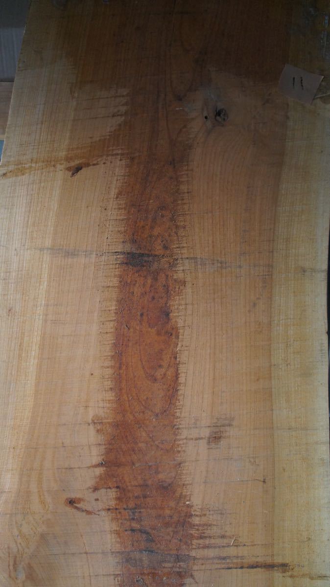 一品物 特大 一枚板 欅 槻 岐阜高山木材 材木 木製 リバーテーブル用OK 天板 11_画像3