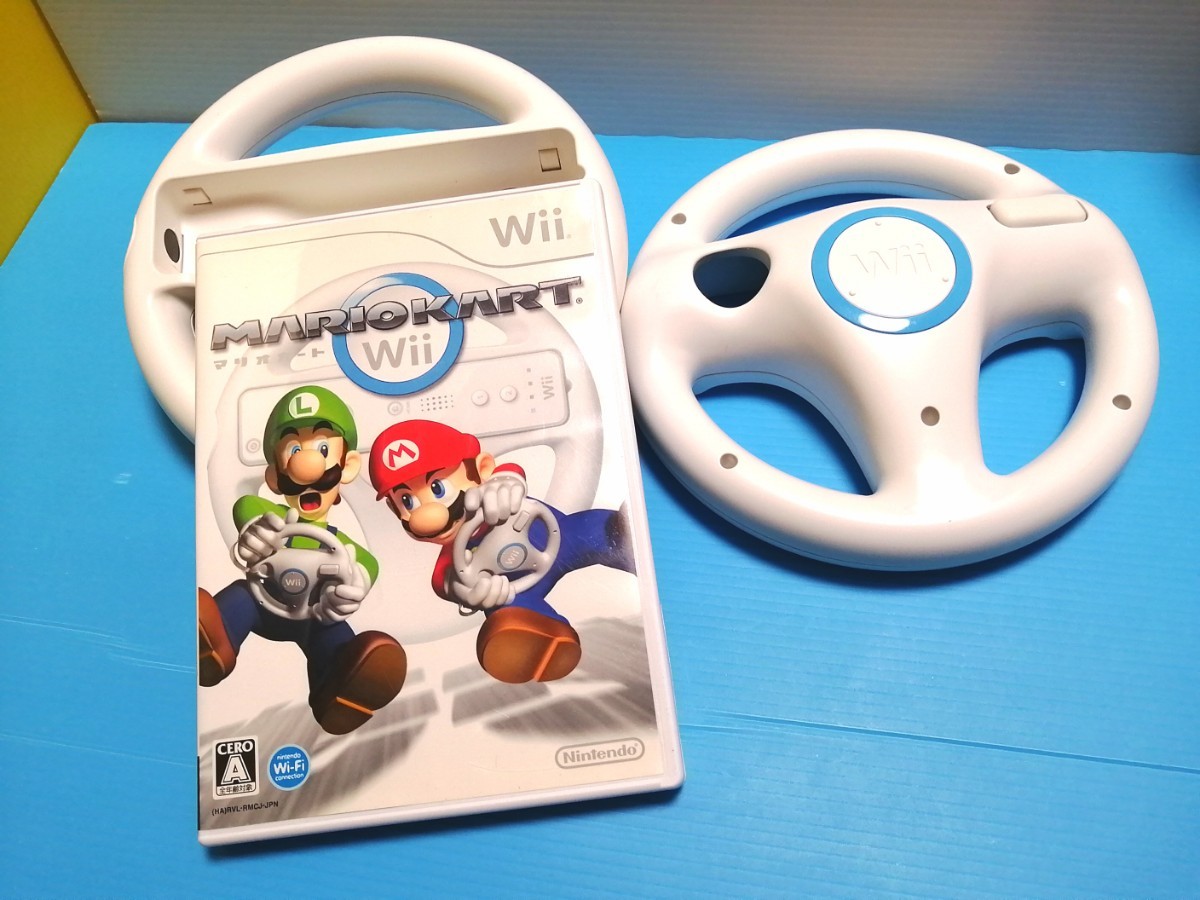 Paypayフリマ Wiiソフト マリオカートwii マリオカート Wii ハンドル2個