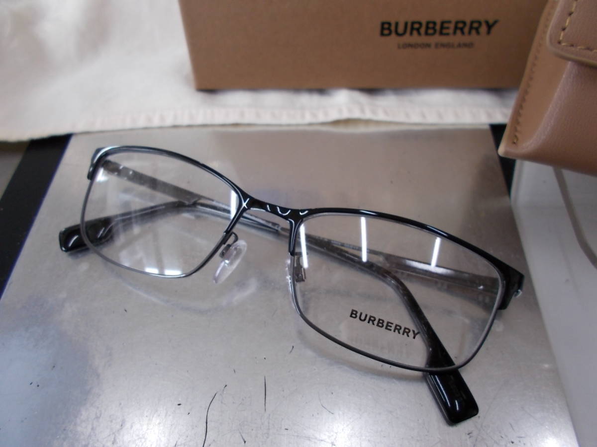 バーバリー BURBERRY 眼鏡 フレームB1357TD-1003 お洒落 リカルド・ティッシ_画像2