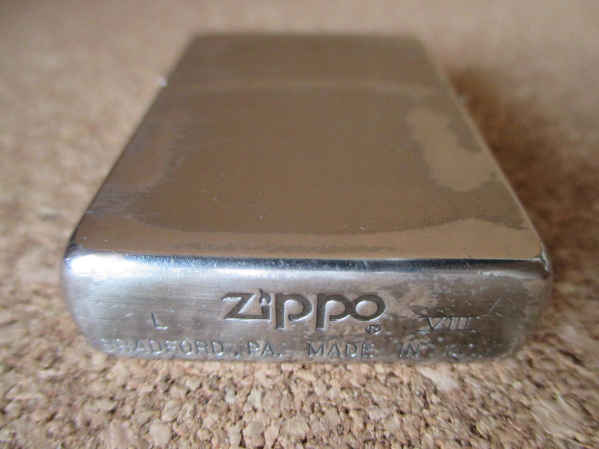 ZIPPO 『SPIRIT OF EIKICHI YAZAWA スピリット オブ 矢沢永吉 魂』1992年12月製造 時間よぉ～止まれ～ オイルライター ジッポ－ 廃版激レア_画像2