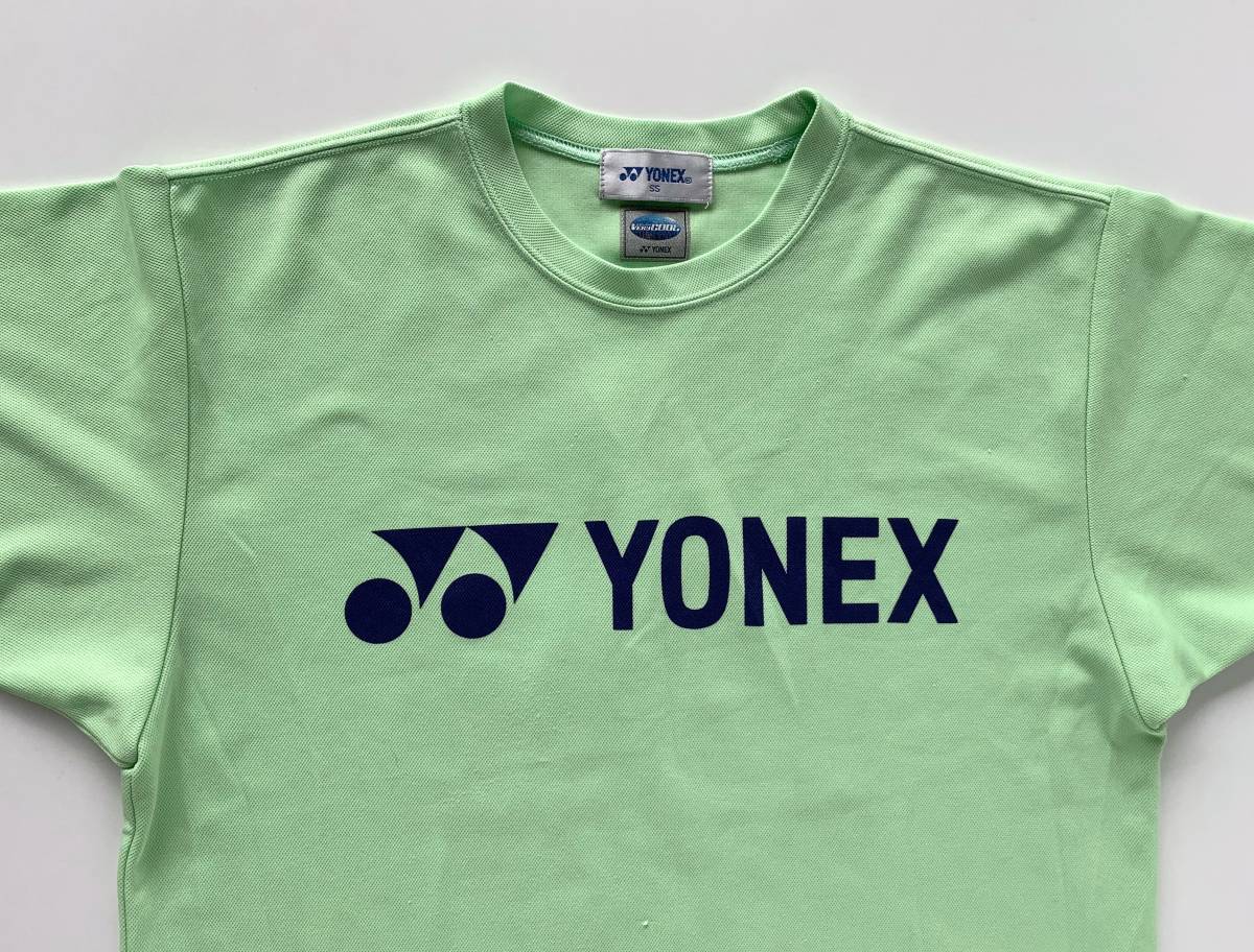 ★送料無料 YONEX ヨネックス スポーツウェア 半袖 Tシャツ グリーン SSサイズ レディース 女性用 テニス