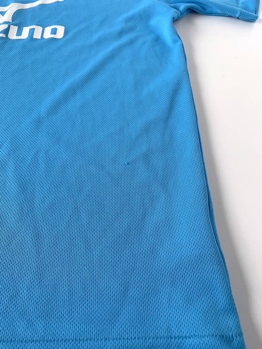 ★送料無料 MIZUNO ミズノ スポーツウェア 半袖 Tシャツ ブルー 青 Sサイズ レディース 女性用 テニス