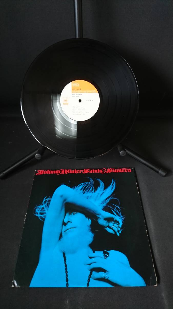 Johnny Winter ： Saints & Sinners/LPレコード_画像1