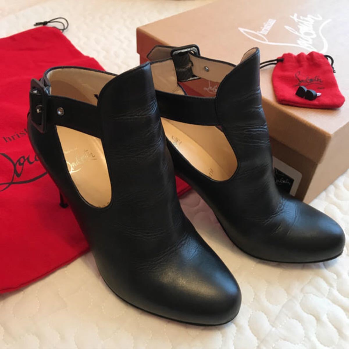 Christian Louboutin ショートブーツ 37.5 美品! | smsgolubovci.me