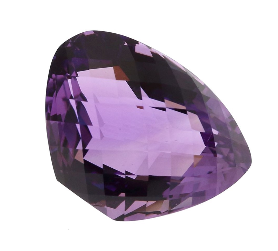 GALLERY megumi 天然 アメシスト 69.5ct ルース ブラジル産 保証書付き アメジスト 紫水晶