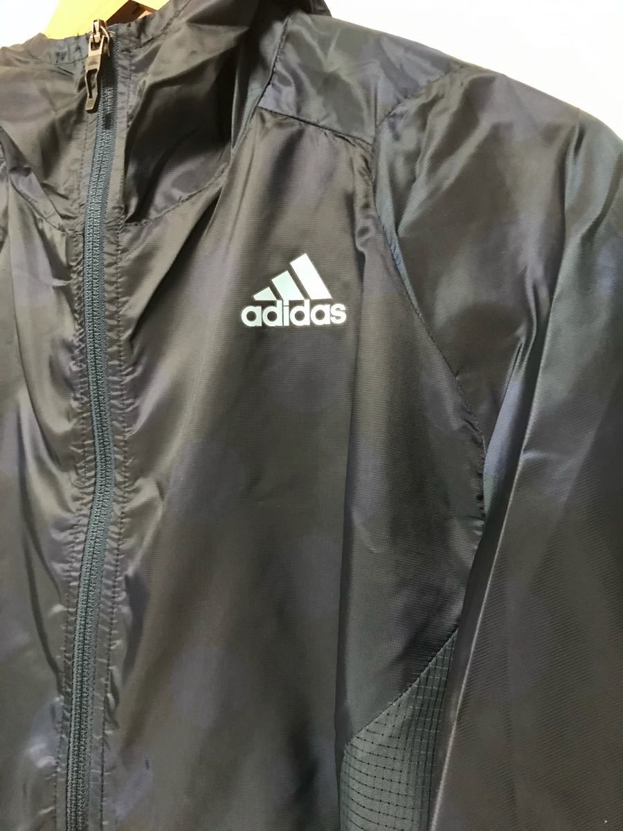 定価1万円　タグ付き　adidas アディダス　水玉ウインドブレーカー