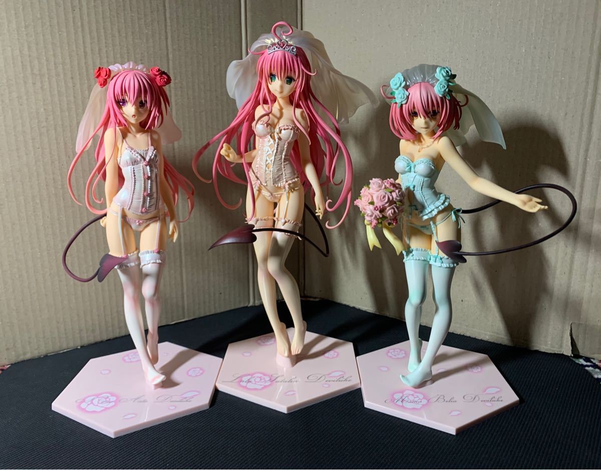Paypayフリマ 開封品 To Loveる ダークネス ララ ナナ モモ 1 6スケールフィギュアセット Paypayフリマ 開封品 To Loveる ダークネス ララ ナナ モモ 1 6スケールフィギュアセット