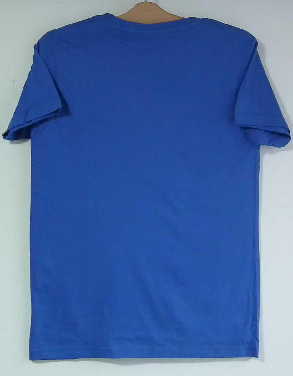 ファッションの 新品 ストレンジャーシングス 青S半袖 ネットフリックス スヌーピー風Tシャツ