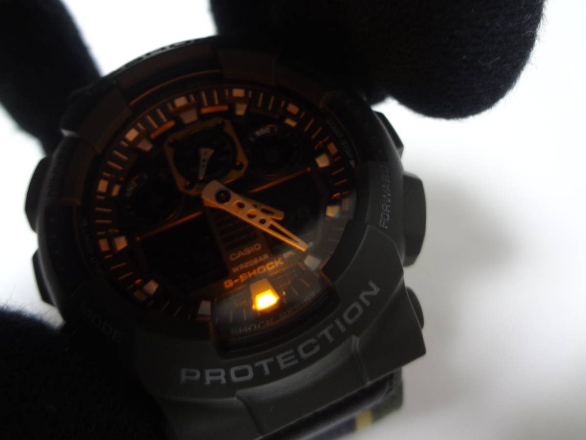 カシオ CASIO Gショック G-SHOCK Military Color Series（ミリタリーカラーシリーズ） GA-100MC-3AJF 展示未使用品_画像3