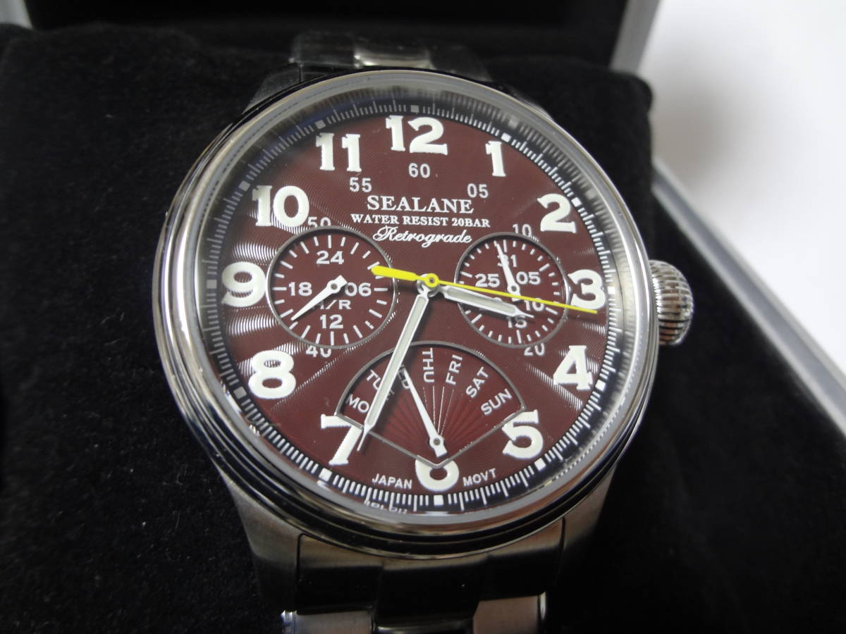 ＼半額SALE／ シーレーン SEALANE 腕時計 SE31-MBR 展示未使用品 その他