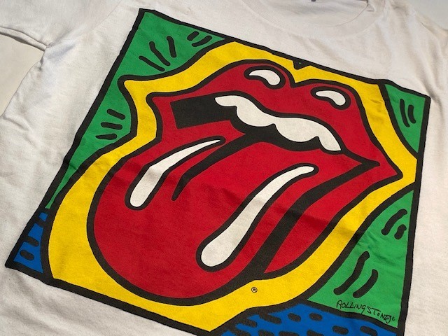 THE ROLLING STONES（ザ・ローリング・ストーンズ） Tシャツ ホワイト Sサイズ　 展示未使用品　_画像2