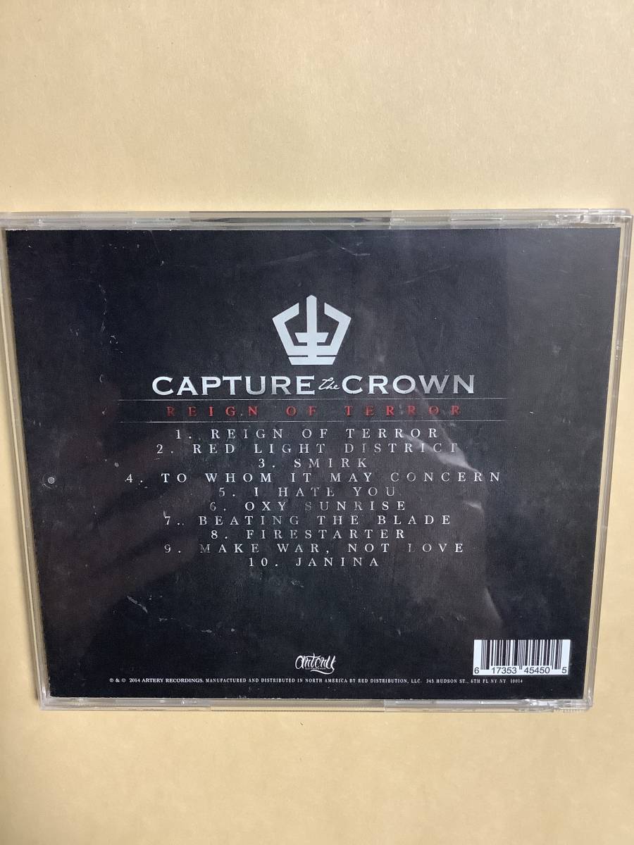 送料無料 CAPTURE THE CROWN「REIGN OF TERROR」輸入盤