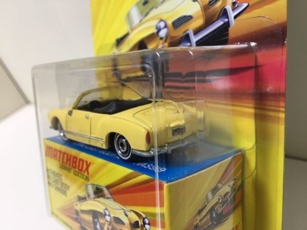  редкость [ LESNEY EDITION ] \'69 TYPE 14 KARMANN GHIA CONVERTIBLE Karmann-ghia / MATCHBOX Matchbox управление C9