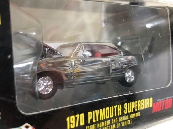 限定【 クローム ! スーパーバード 】 1970 PLYMOUTH SUPER BIRD / MOTOR TREND レーシングチャンピオン RACING CHAMPIONS プリムス / C4_画像4