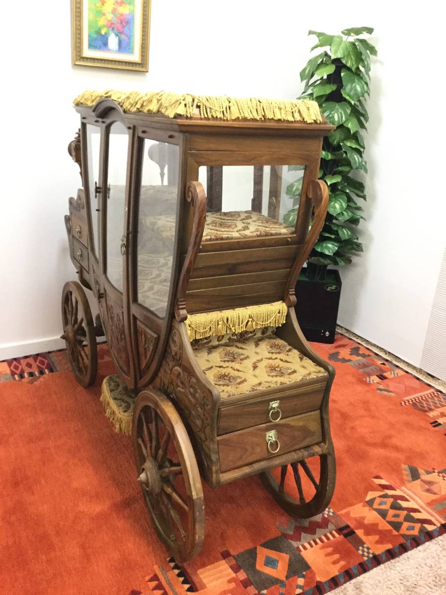 最高級 豪華!アンティーク家具 シンデレラ 馬車型 イタリアン 最高級 豪華!アンティーク家具 シンデレラ 馬車型 イタリアン