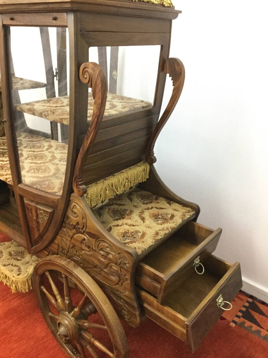 最高級 豪華!アンティーク家具 シンデレラ 馬車型 イタリアン 最高級 豪華!アンティーク家具 シンデレラ 馬車型 イタリアン