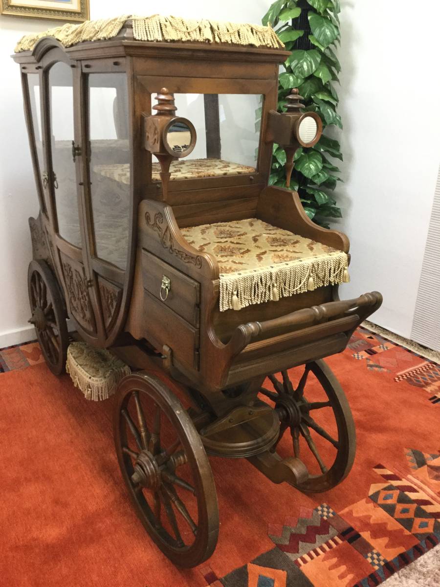 最高級 豪華!アンティーク家具 シンデレラ 馬車型 イタリアン 最高級 豪華!アンティーク家具 シンデレラ 馬車型 イタリアン