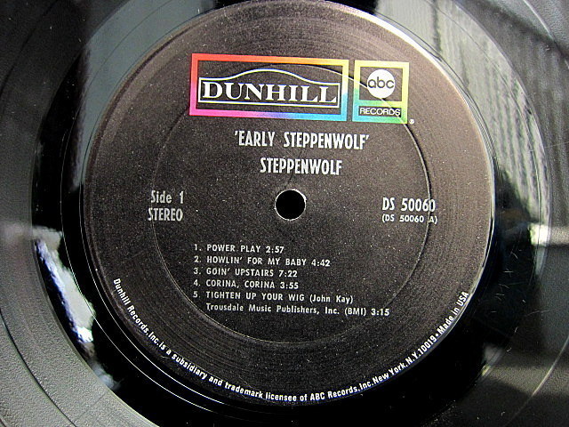 STEPPENWOLF●EARLY STEPPENWOLF DUNHILL DS-50060●210304t3-rcd-12-rkレコード米LP米盤サイケロックステッペンウルフオリジナル_画像3