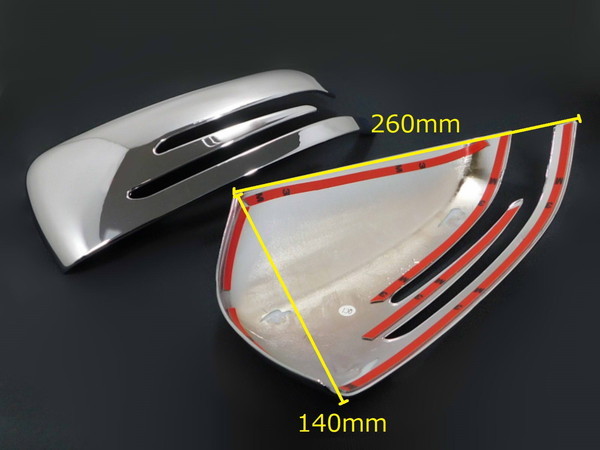  Benz W117 W176 W204 W212 W216 W218 X156 side / door mirror cover shell / housing ( Arrow mirror for ) plating style ... type unused 