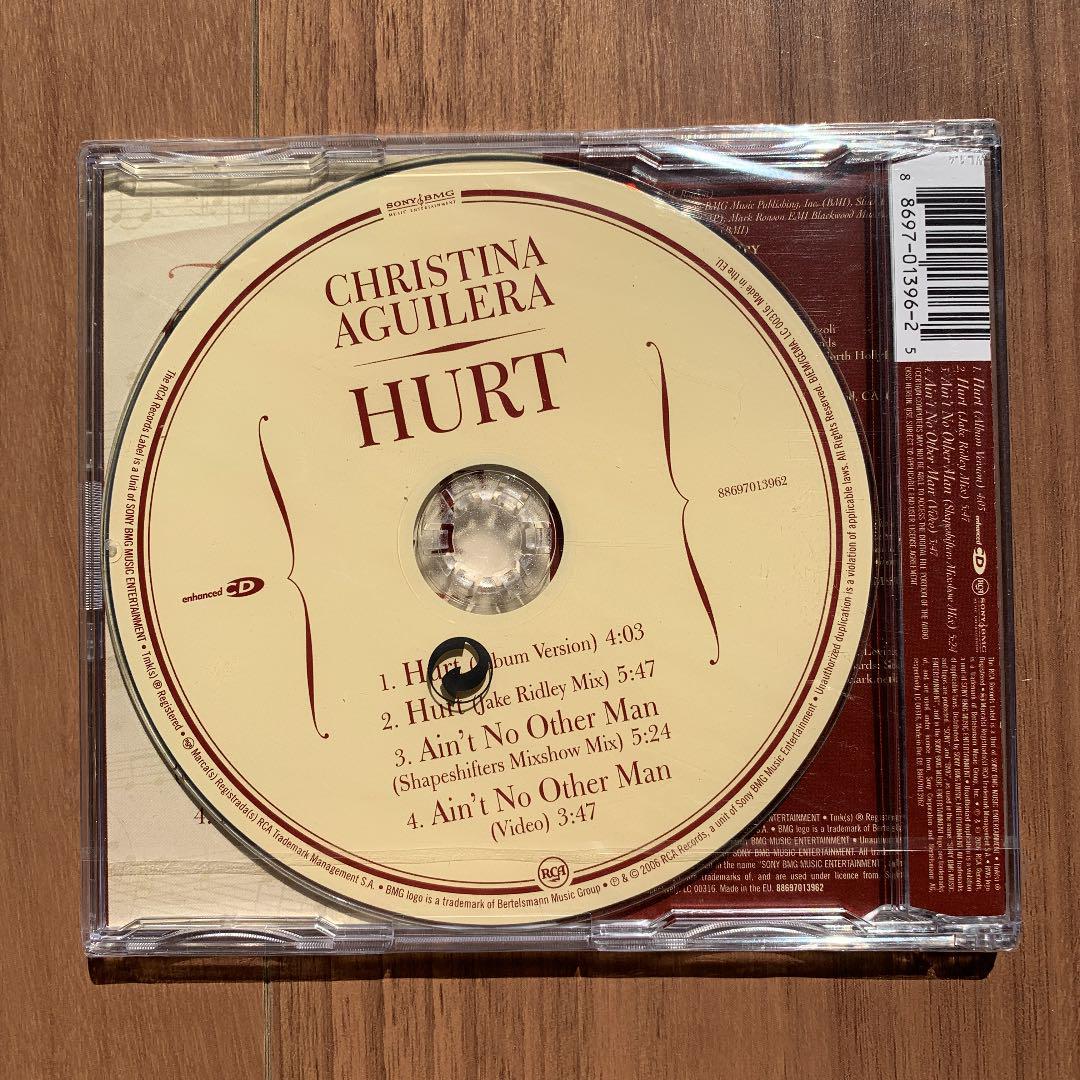 Christina Aguilera クリスティーナ・アギレラ Hurt ハート EU盤シングル 新品未開封