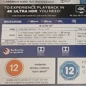 新品未開封 マーベル ドクターストレンジ 4K Ultra HD+Blu-ray 