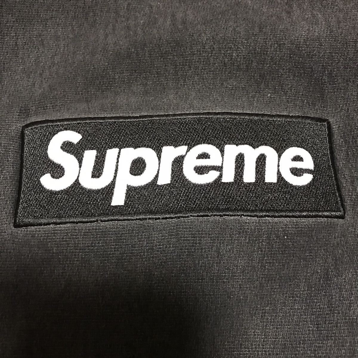 Supreme 12AW Box logo pullover sweatshirt hooded M シュプリーム ボックスロゴ パーカー 黒 BLACK スウェット_画像3