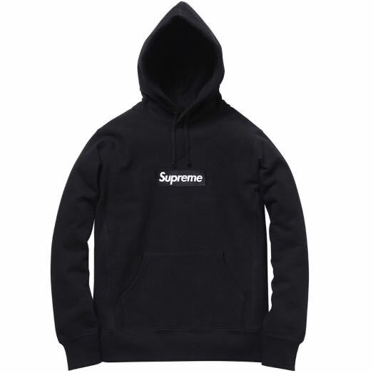 Supreme 12AW Box logo pullover sweatshirt hooded M シュプリーム ボックスロゴ パーカー 黒 BLACK スウェット_画像1