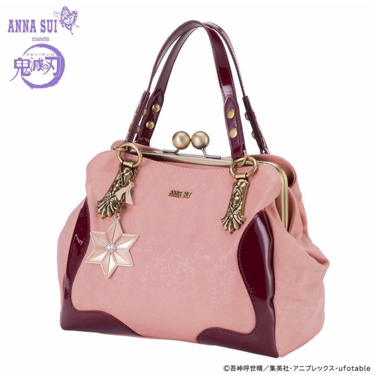 鬼滅の刃×ANNA SUI アナスイ コラボ バッグ 竈門 禰豆子 ねずこ ...