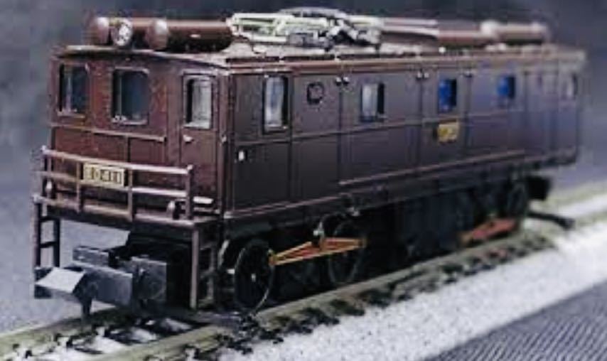 国鉄　ED41 トレーラー車　Nゲージ　ワールド工芸　ビンテージ　レア　希少　鉄道模型　鉄道趣味　工作キット　真鍮　しんちゅう型_画像10