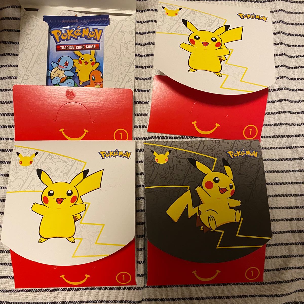 海外限定 ポケモンカード 4点セット マクドナルド ハッピー 海外限定 ポケモンカード 4点セット マクドナルド ハッピー