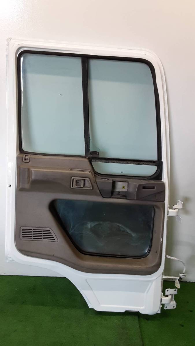  truck saec Profia door passenger's seat side left side sliding window operation verification settled white paint Heisei era 4 year U-FS3FKB from removed 