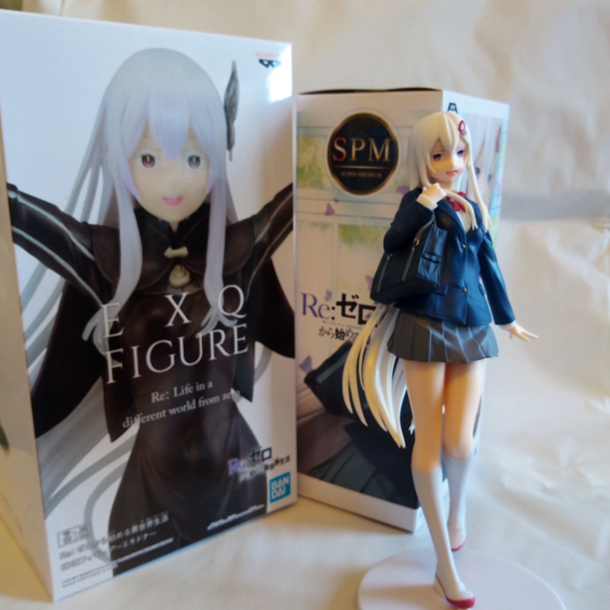 Paypayフリマ リゼロ Re ゼロから始める異世界生活 エキドナ 魔女と制服のフィギュア2体セット Paypayフリマ リゼロ Re ゼロから始める異世界生活 エキドナ 魔女と制服のフィギュア2体セット