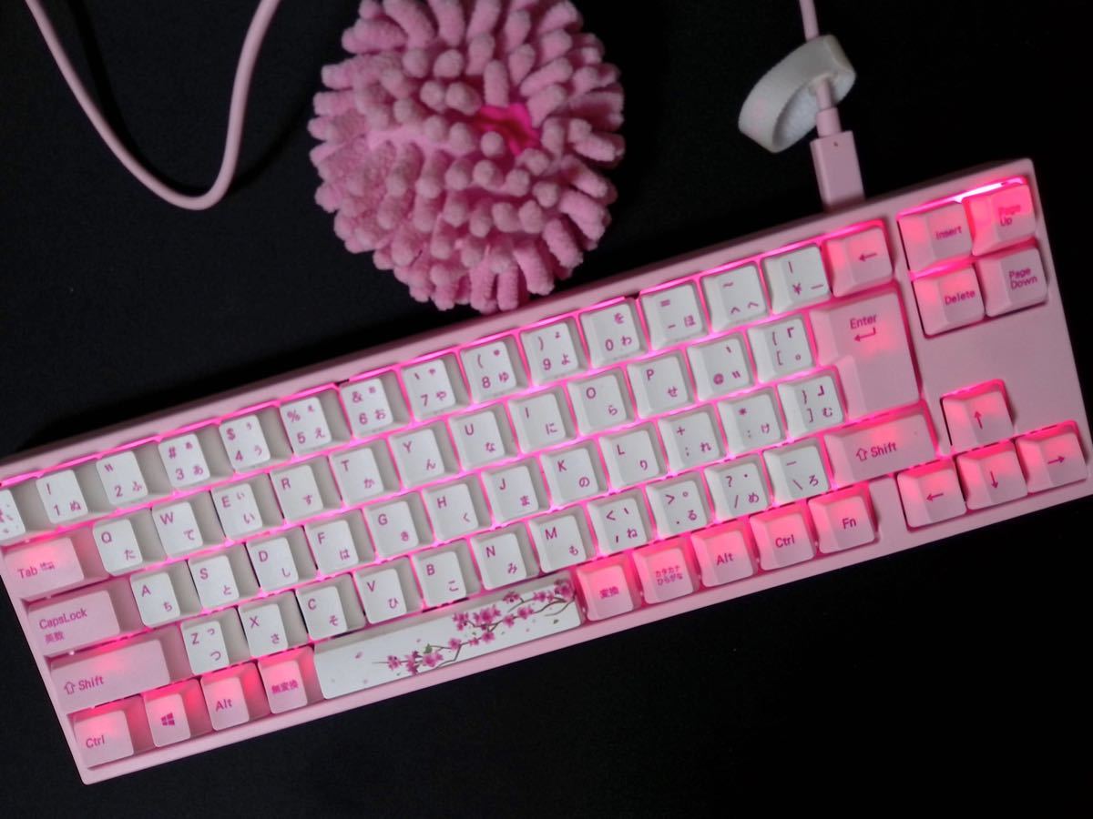 Ducky& Varmiloゲーミングキーボード Sakura(桜)茶軸|Yahoo Ducky& Varmiloゲーミングキーボード Sakura(桜)茶軸|Yahoo