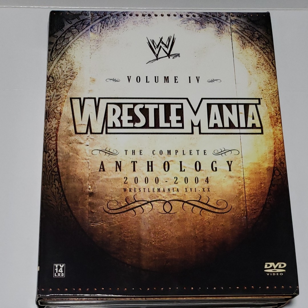 絶版 WWE レッスルマニア アンソロジー DVD BOX Vol.1.2.3 【SALE/69