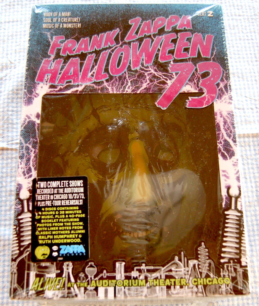 送料無料】FRANK ZAPPA フランク・ザッパ【HALLOWEEN 1973】米4枚組