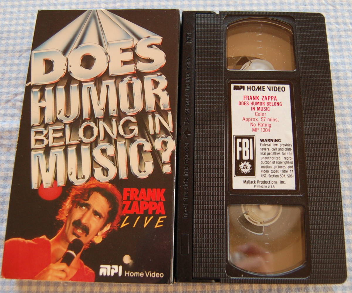 【送料無料】フランク・ザッパ FRANK ZAPPA 【VIDEO FROM, does humor, Dub room, Zappa's Universe, Fillmore 1973】5本まとめて中古美品_画像8