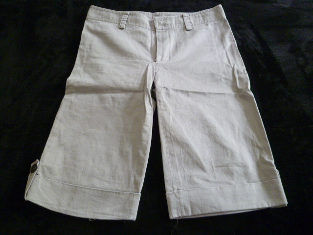 UNTITLED/ Untitled ^ серый оттенок бежевого с обратной почтой шорты 1/ юбка-брюки world серый ju^P319