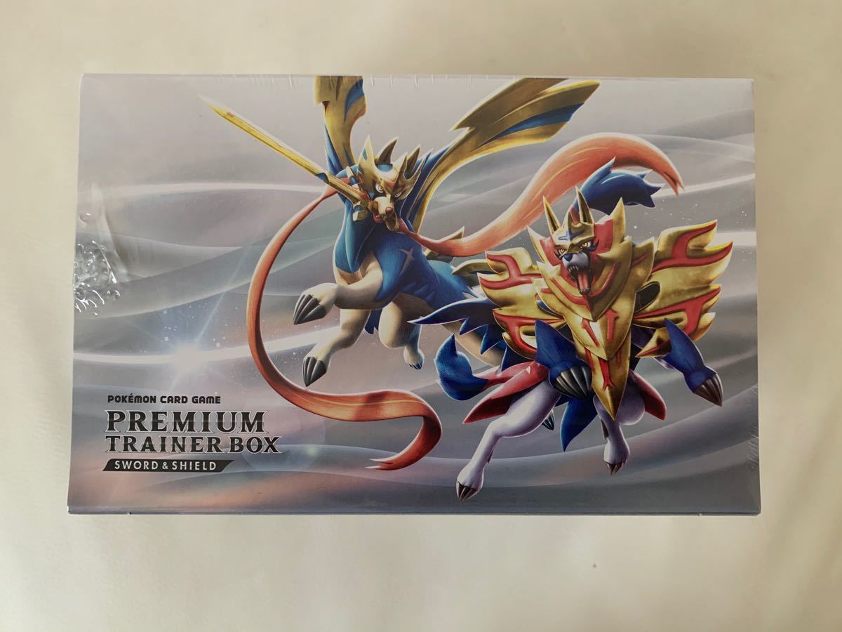 新品・未開封】ポケモンカード ソード＆シールド プレミアムトレーナー