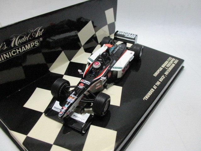 即決 PMA ミニチャンプス 1/43 ミナルディ F1X2 2003年ロッキンガム “サンダー・アット・ザ・ロック” ヨス・フェルスタッペンの画像3