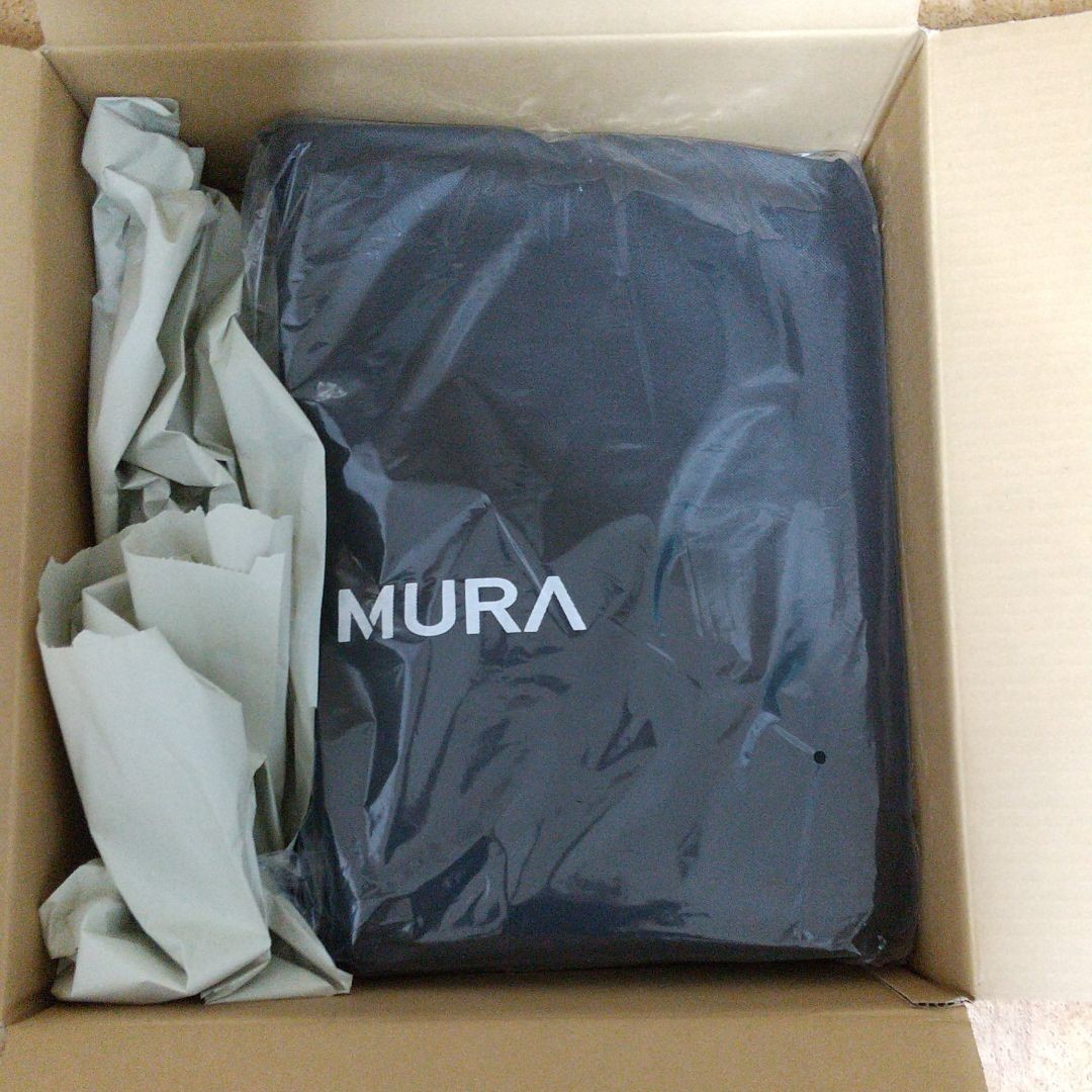 MURA 薄型 ビジネスバッグ ネイビー