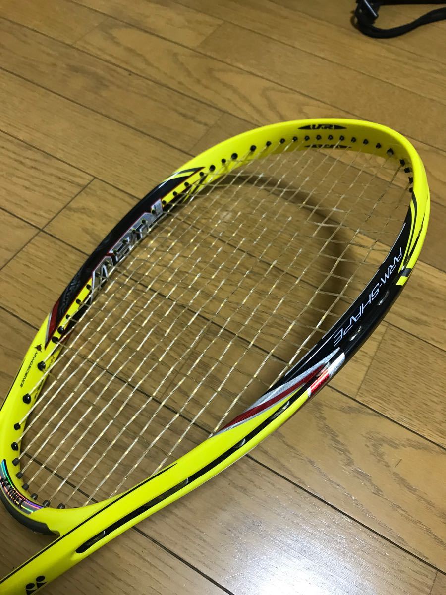 超美品 激レア 希少廃盤カラー YONEX ヨネックス ナノフォース8v rev