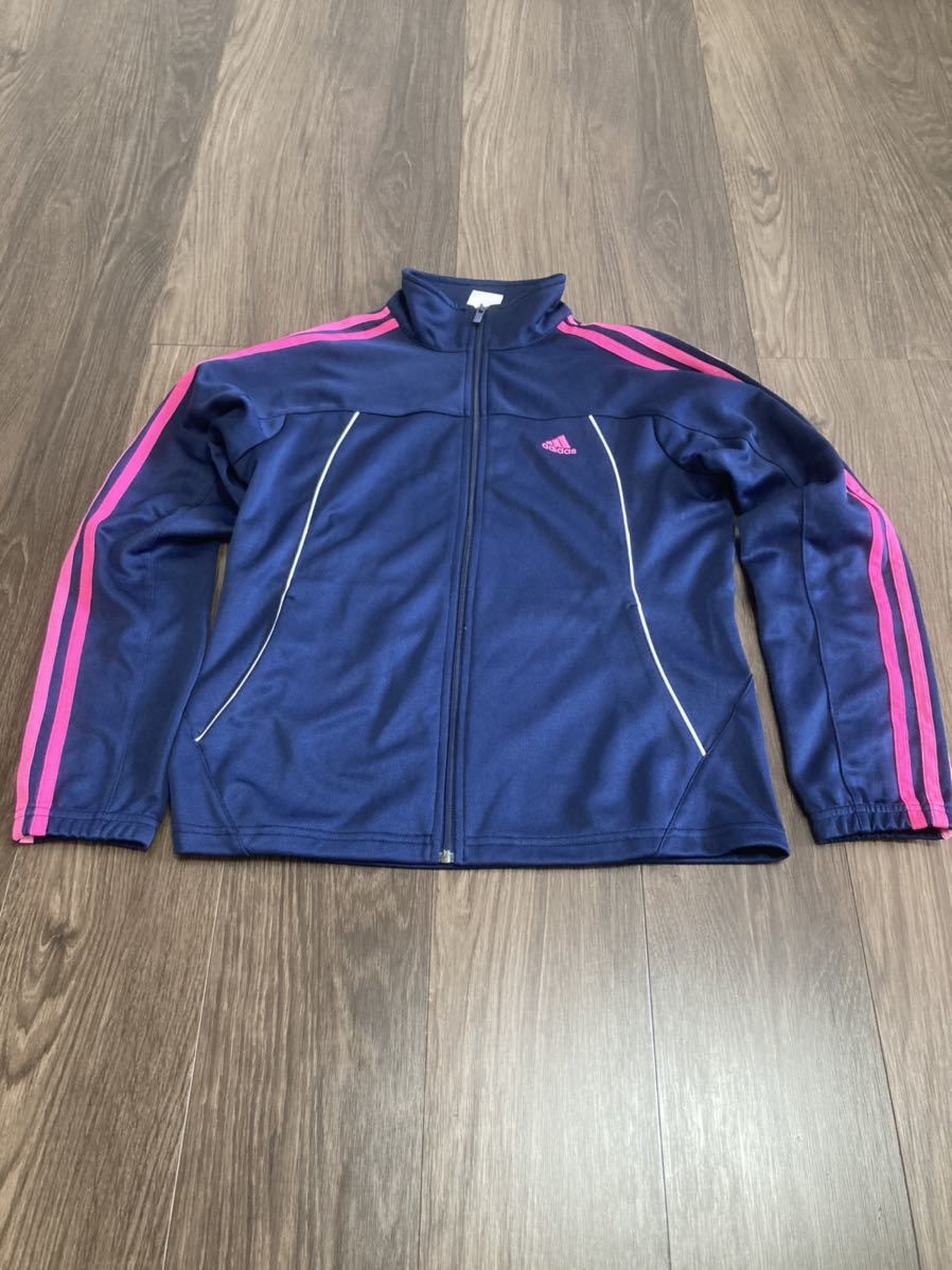 Adidas アディダス ジャージ 上着 レディース M ネイビー 紺 ピンク 3本ライン Letao乐淘 专业日本雅虎代拍代购 Adidas アディダス ジャージ 上着 レディース M ネイビー 紺 ピンク 3本ライン Letao乐淘 专业日本雅虎代拍代购