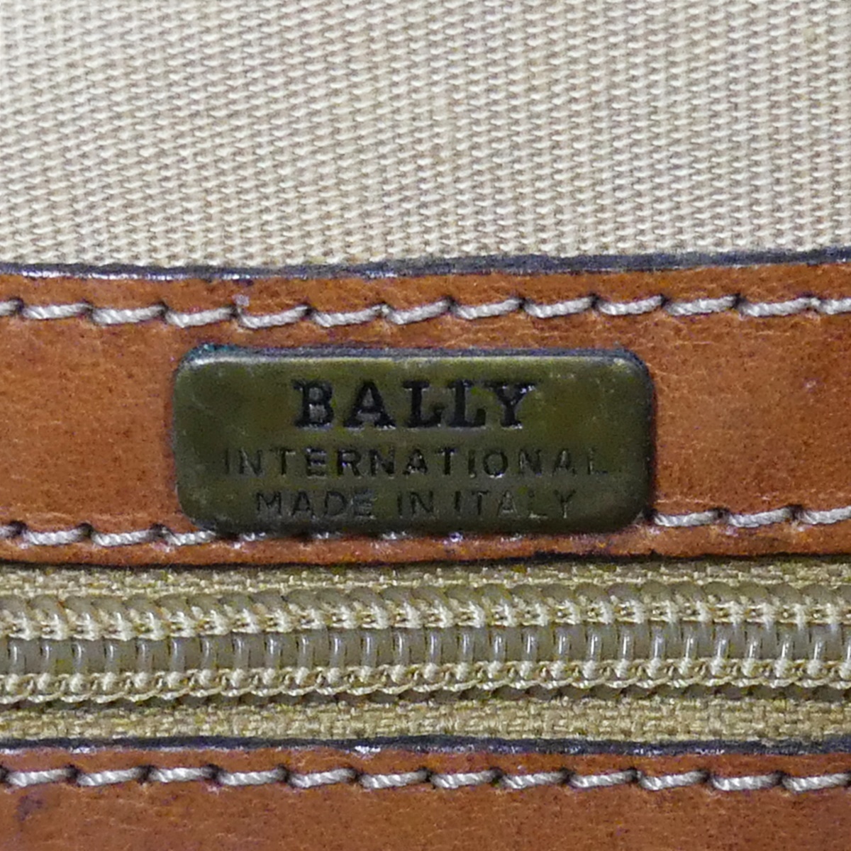 即決★イタリア製 BALLY★オールレザービジネスバッグ バリー メンズ 茶 本革 かばん 本皮 ブリーフケース 出張カバン 鞄 ボストンバッグ