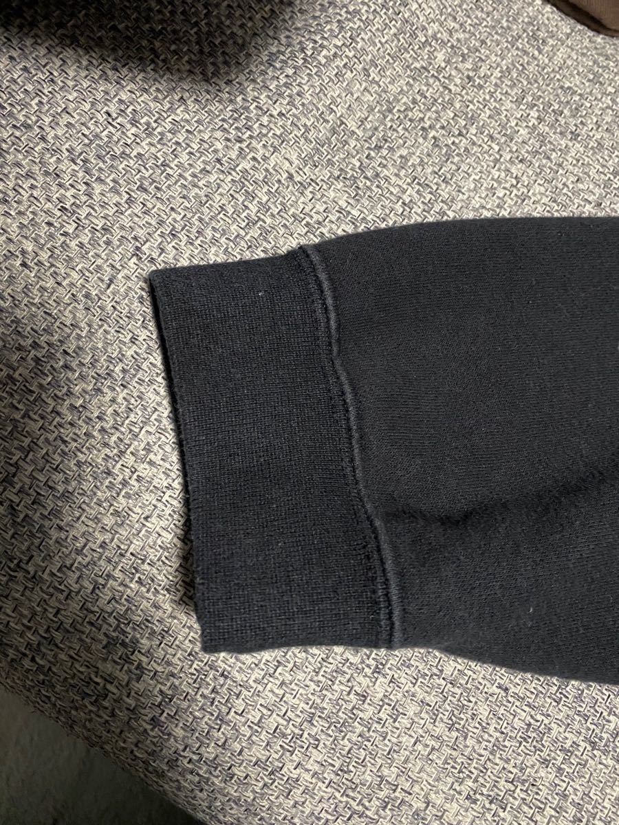 NIKE ナイキ デカロゴ スウェット パーカー ビッグシルエット 黒 XL