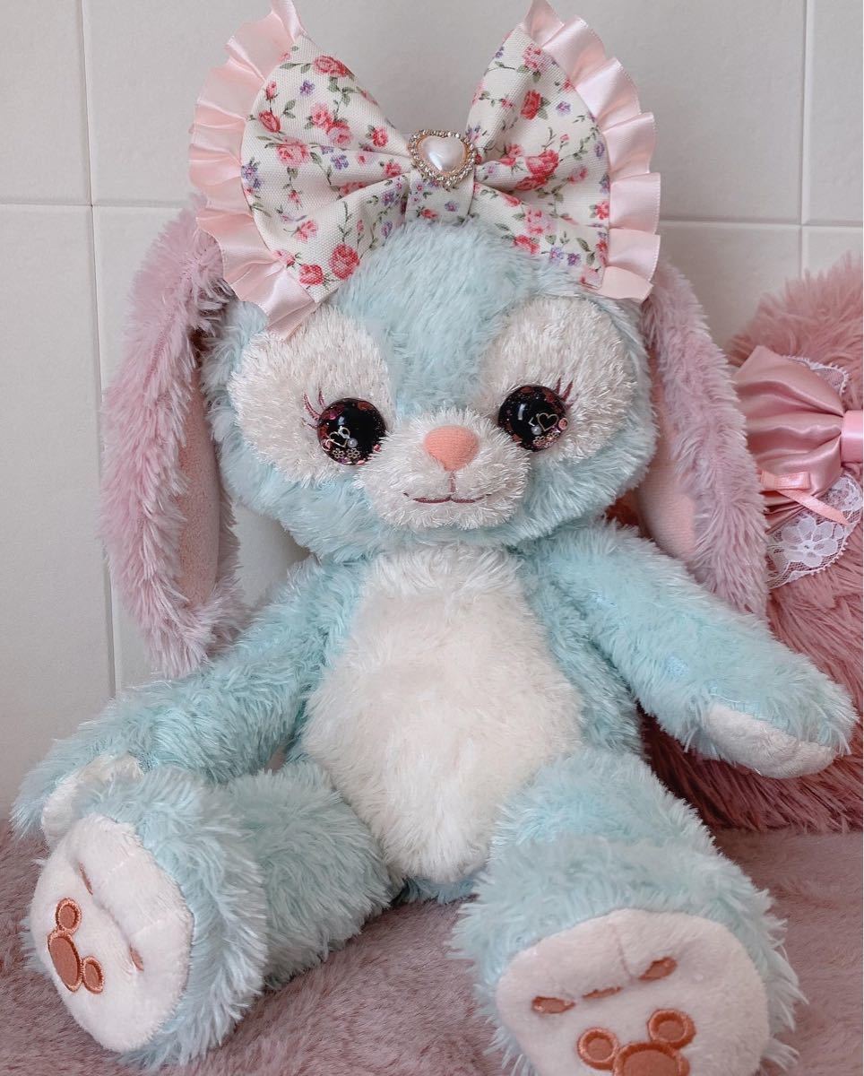 ステラルー染色リメイク ピンク×サックスゆめかわいいルーちゃん ステラルー染色リメイク ピンク×サックスゆめかわいいルーちゃん