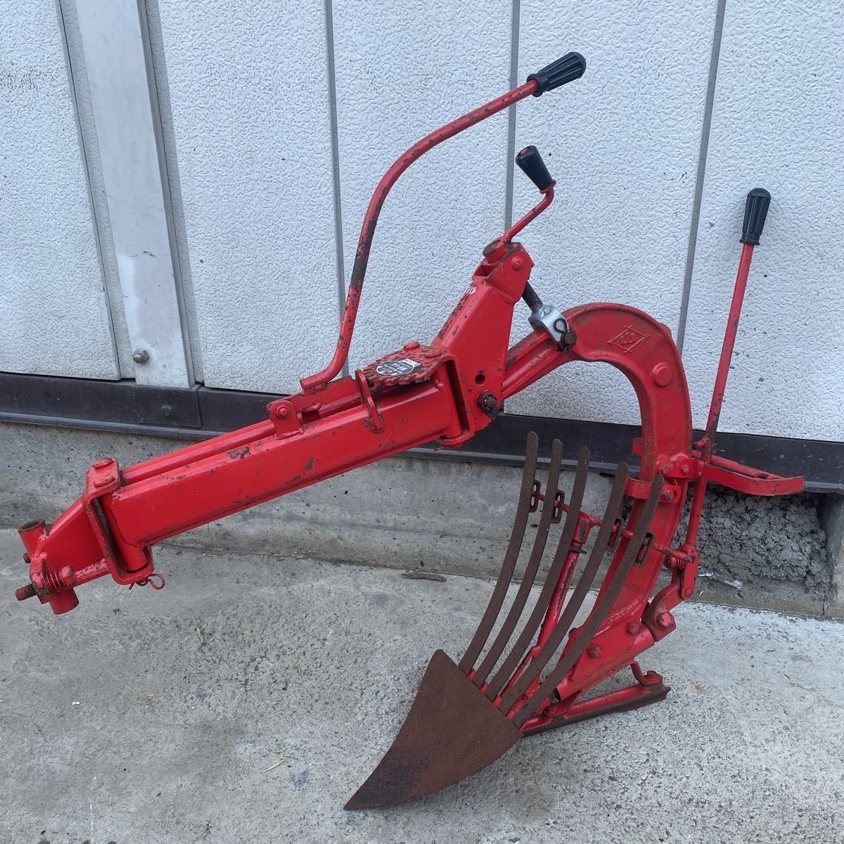 管理機 耕運機 スキ 松山スキ プラウ-